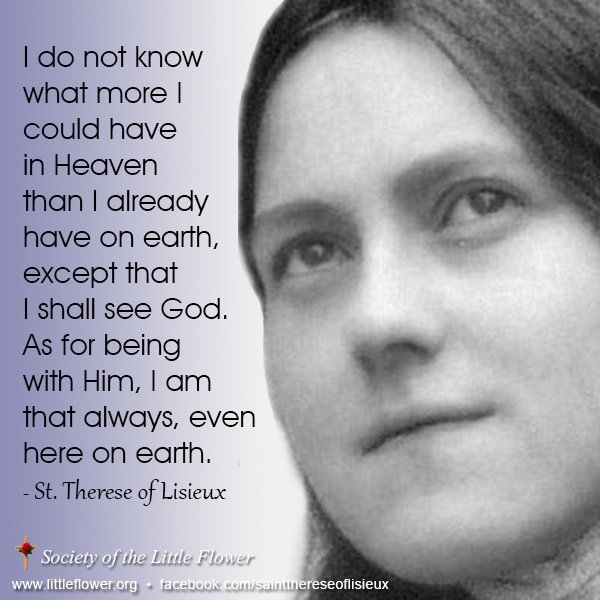 Detail of photo of St. Therese of Lisieux