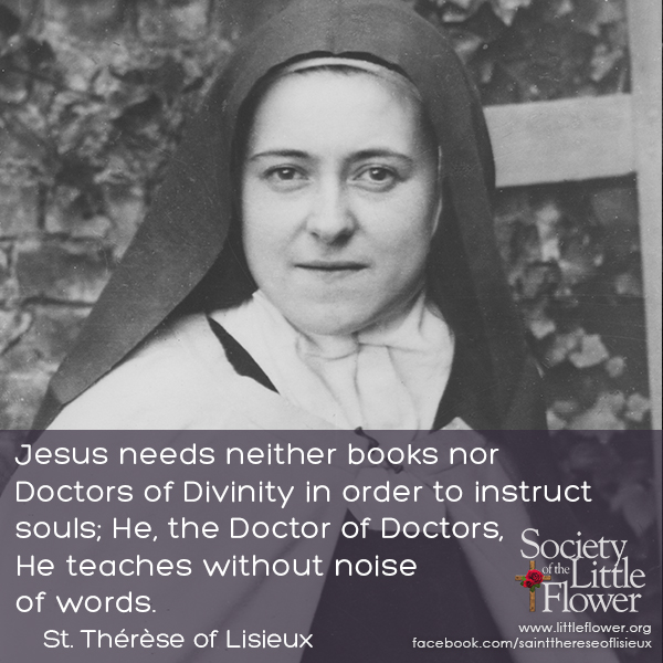 St. Therese Daily Inspiration: Doctor of Doctors