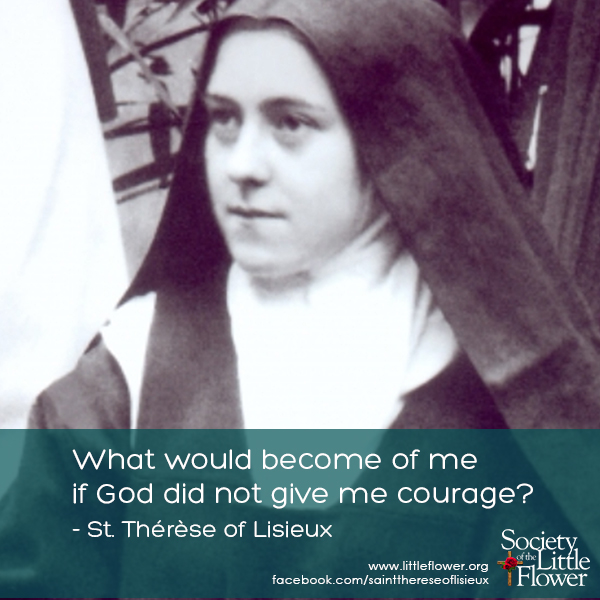 
Photo detail of St. Therese of Lisieux in a group shot at Le Carmel monastery.