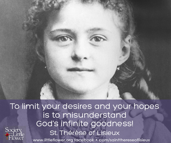 Photo detail of St. Therese at age 8.