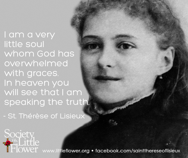 Photo detail of St. Therese at age 8.