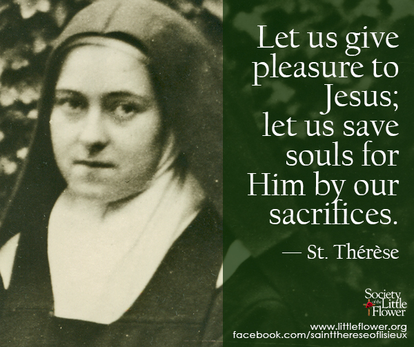 Photo of St. Therese as her illness from tuberculosis grew more grave.