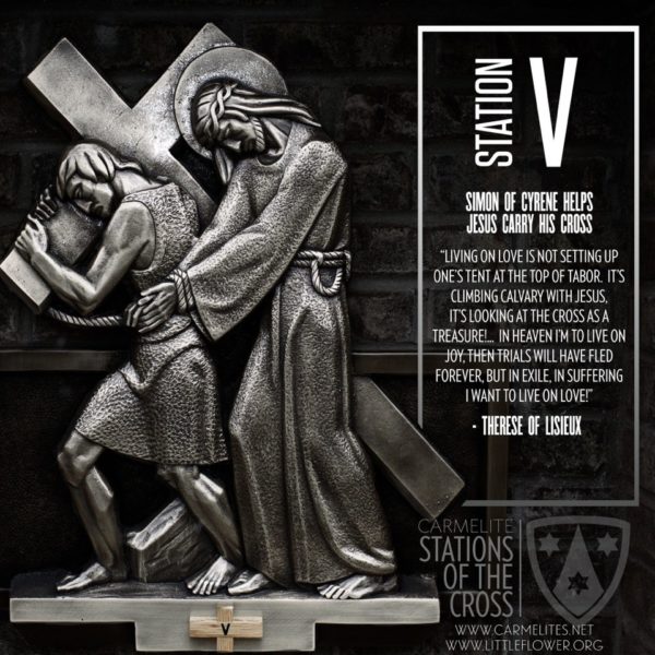 Stations of the Cross: Station Five