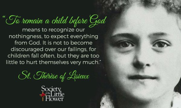 St. Therese at age eight.