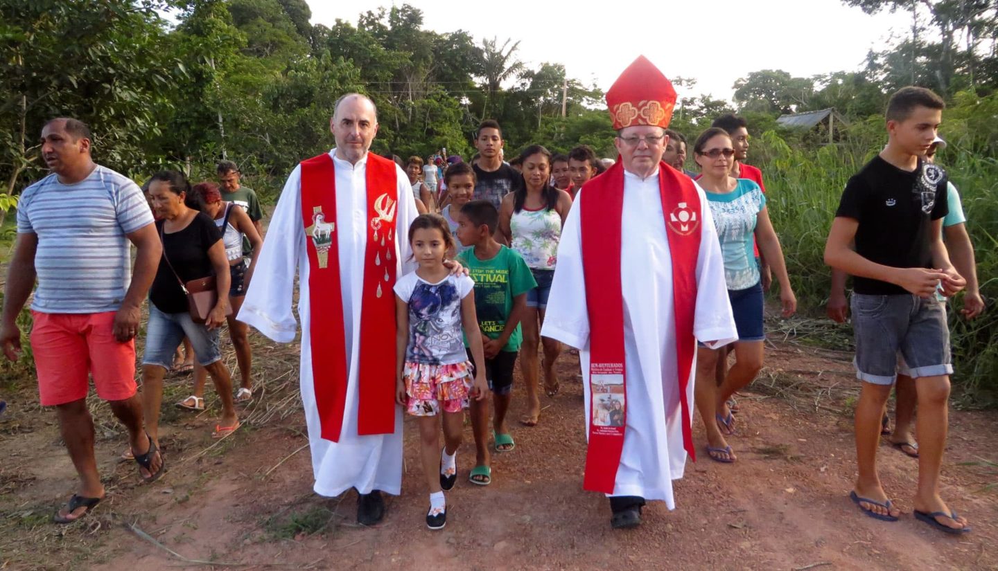 Carmelites in a Holy Day Procession