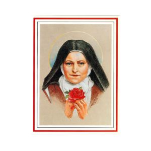 St. Therese Wild Flower Prayer Card