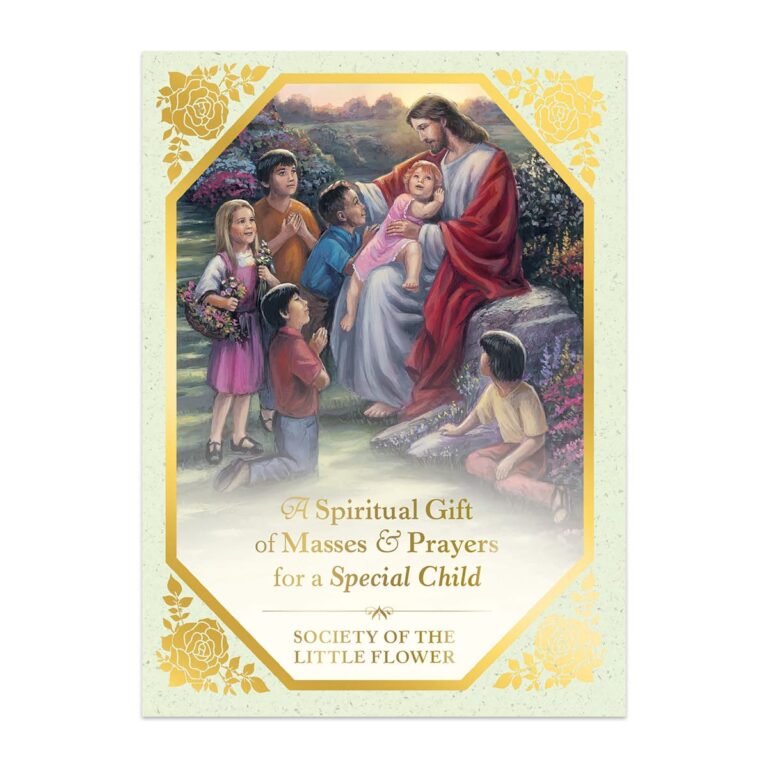 Children's Mass Card - Society of the Little Flower - US