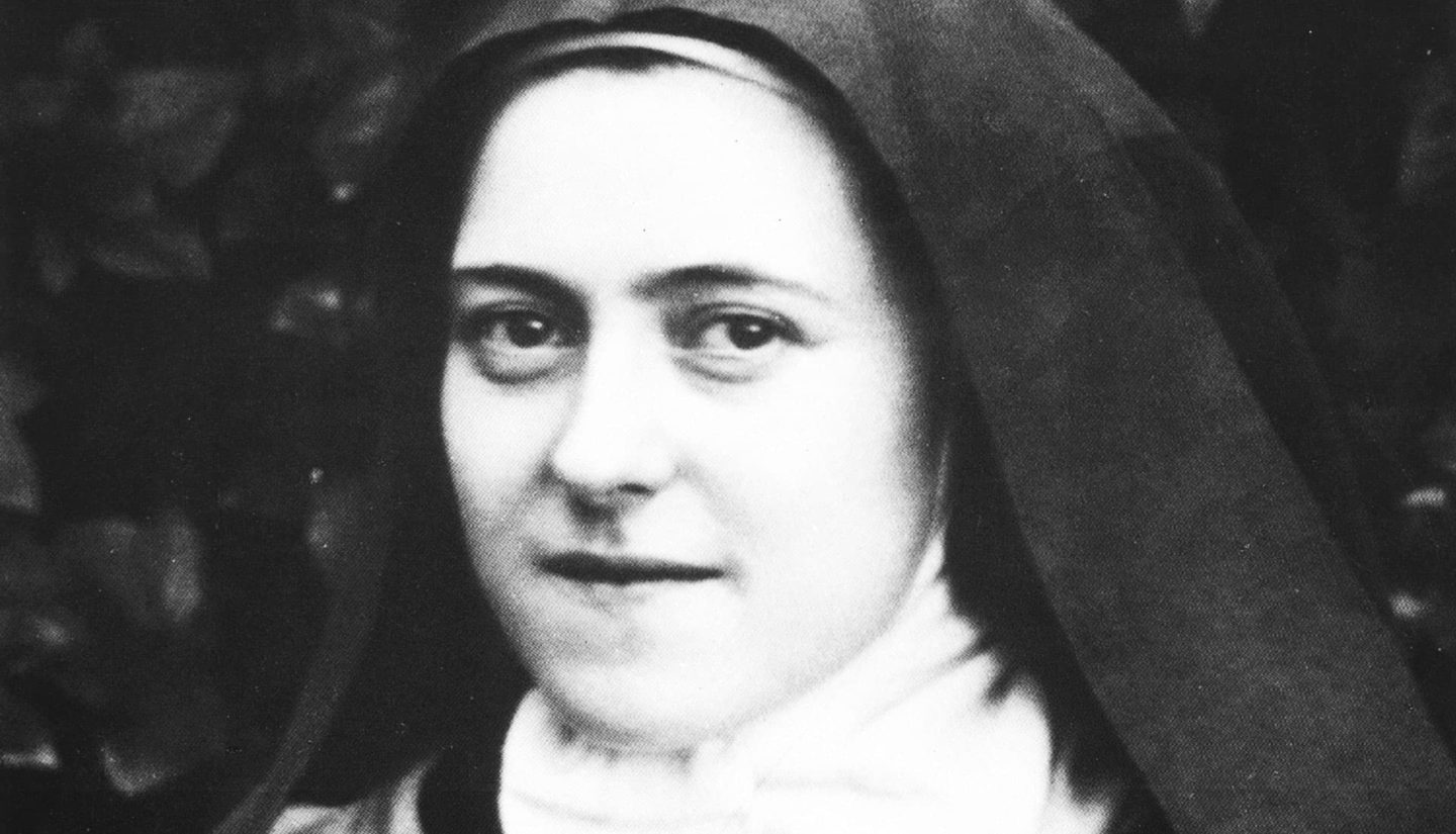 St. Therese, Easter 1896, detail of original photo