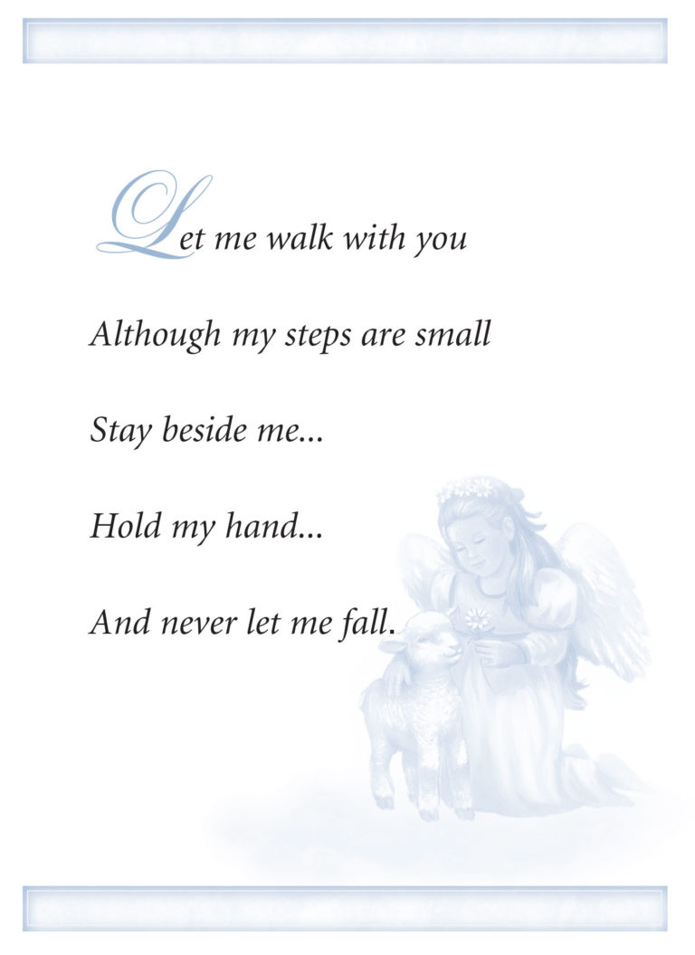 children's mass card