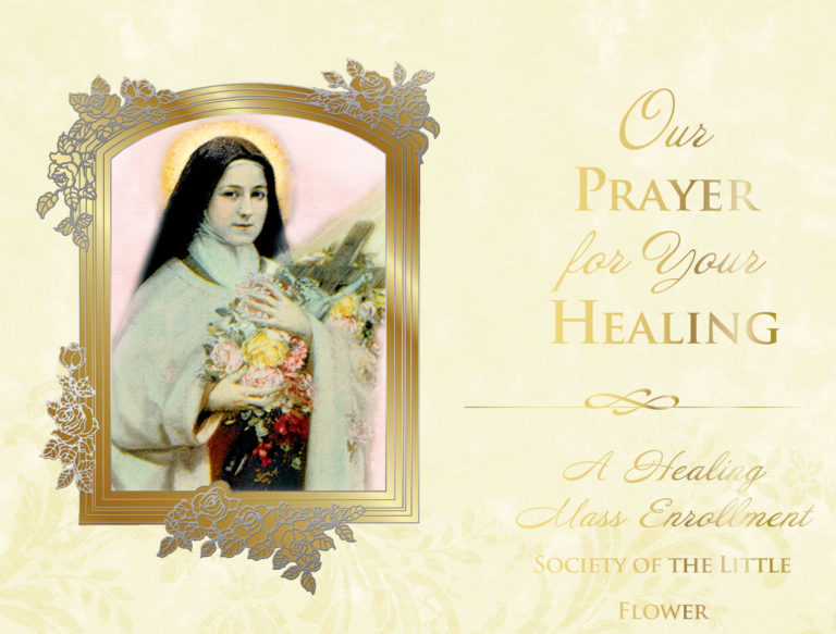 Healing Mass card