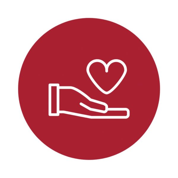 Donation sticker