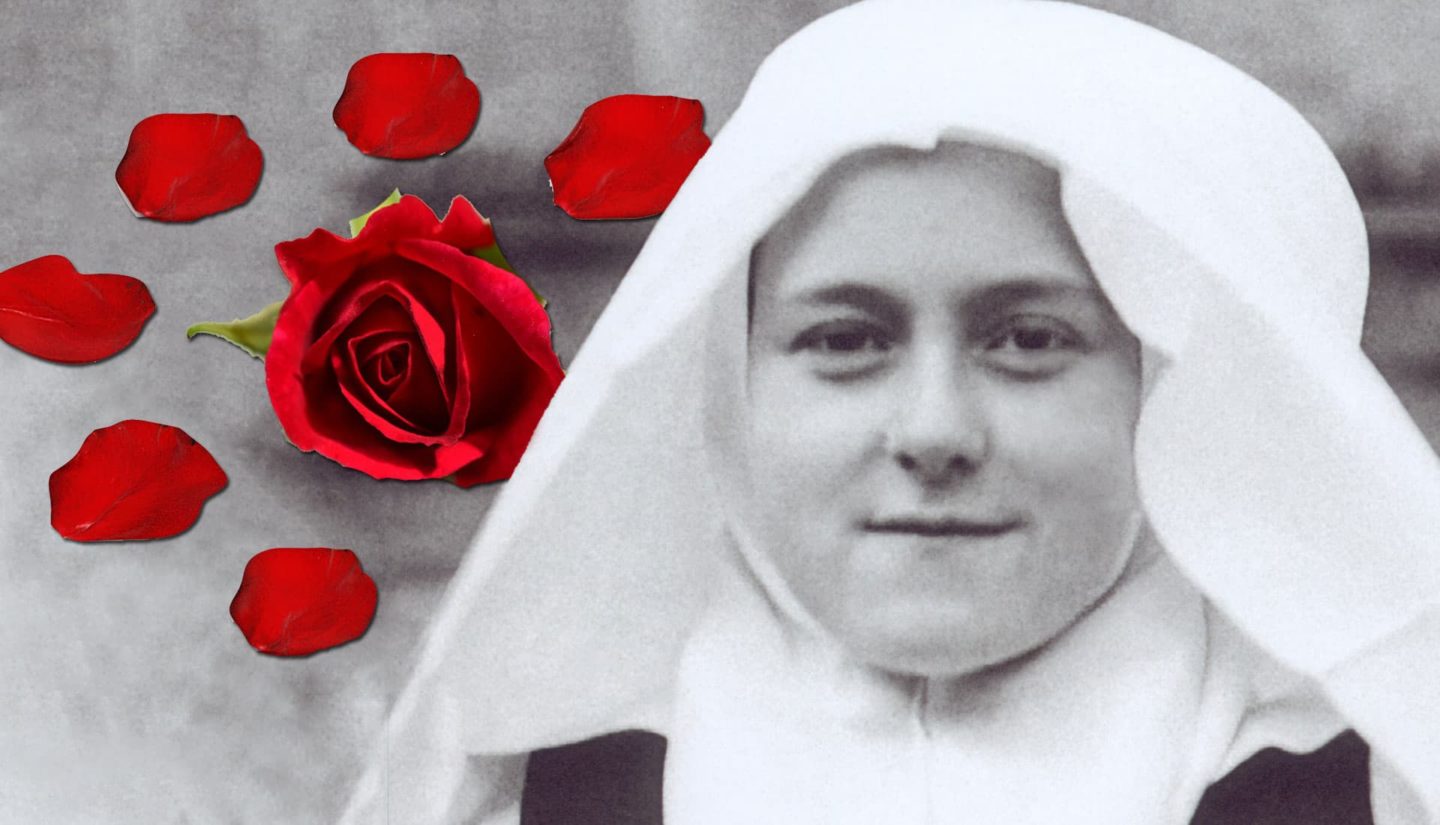 St. Therese as a novice