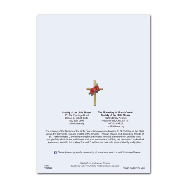 Easter Blessing Mass card