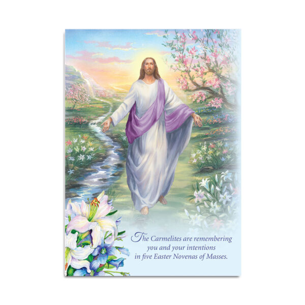 Easter Blessing Mass Card