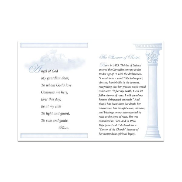 Children's mass card