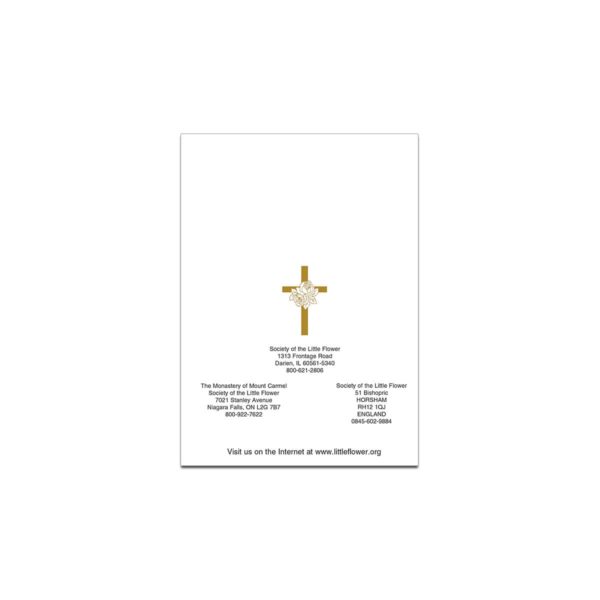 Children's mass card