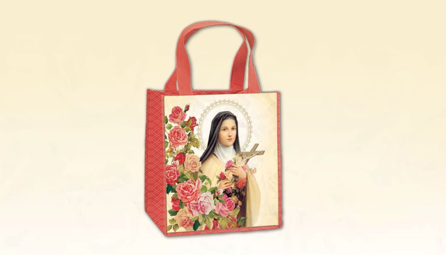 St. Therese tote bag