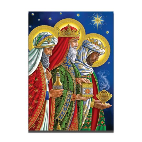 Wise Men Christmas Card Front