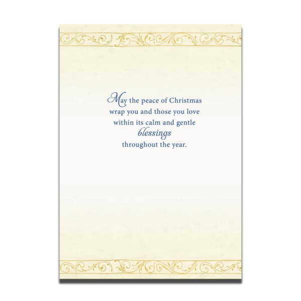 Spiritual Message on Christmas card 123