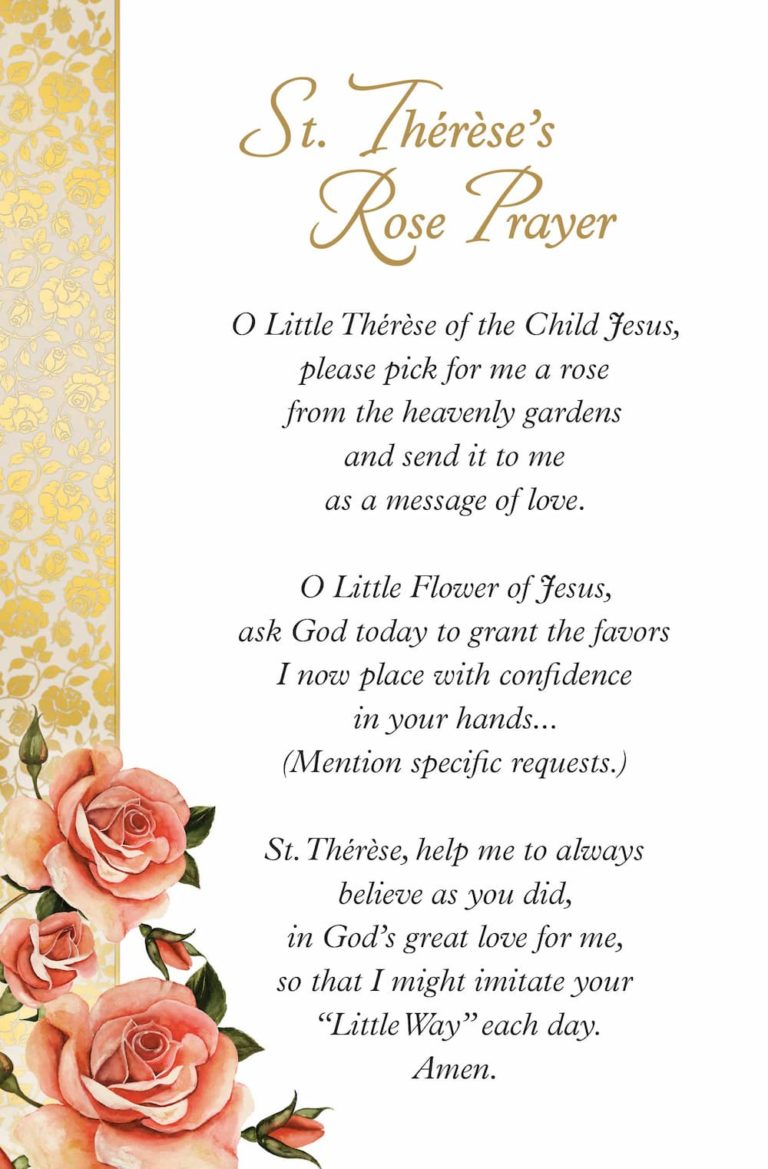 Special Living Mass Card - Society of the Little Flower - US