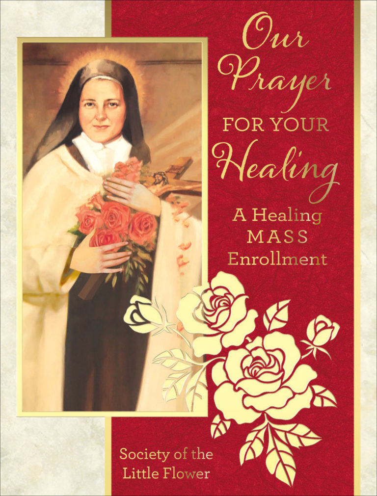 Healing Mass Card Cover