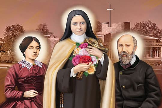 St Therese and her parents