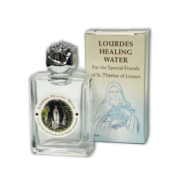Lourdes healing water bottle from the springs in Lourdes, France