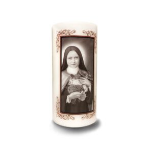 St Therese Candle