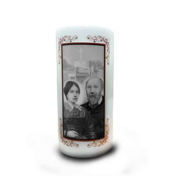 Sts. Louis & Zelie Martin Candle