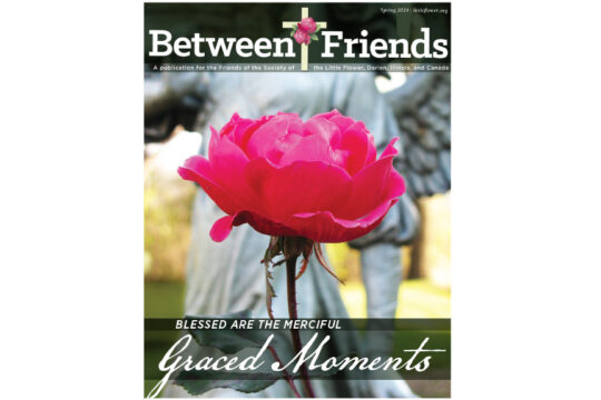 2024 Spring Between Friends with a Rose on the Cover