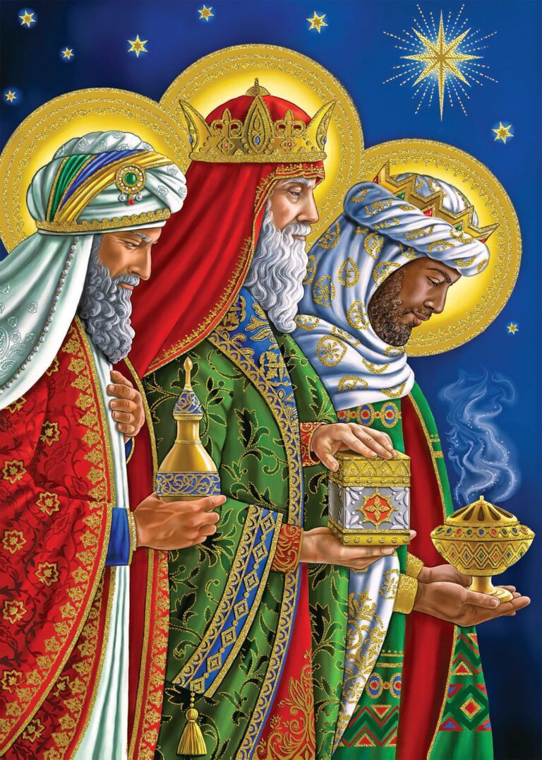 Wisemen Christmas Card Front #121