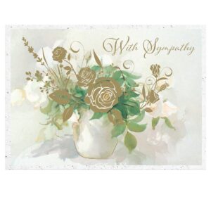 With Sympathy card#353 front