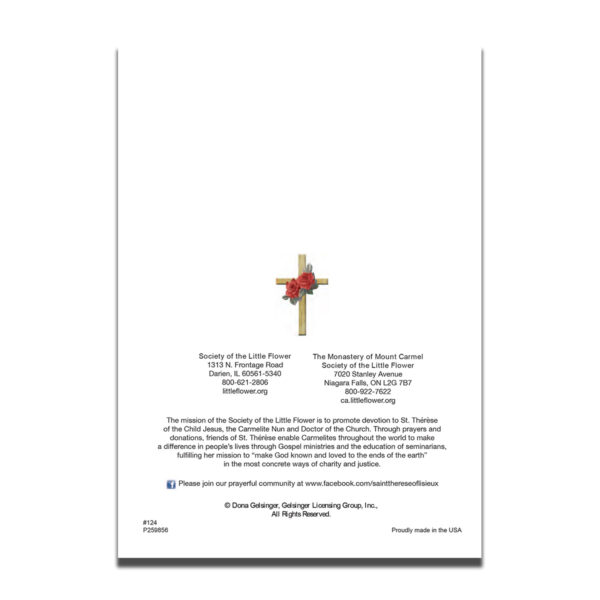 124 Little Drummer Boy Christmas Card back