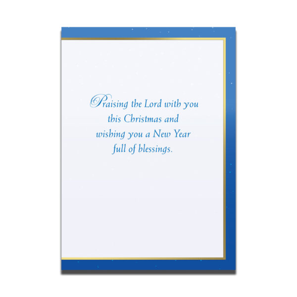 125 Holy Family Christmas card with spiritual message